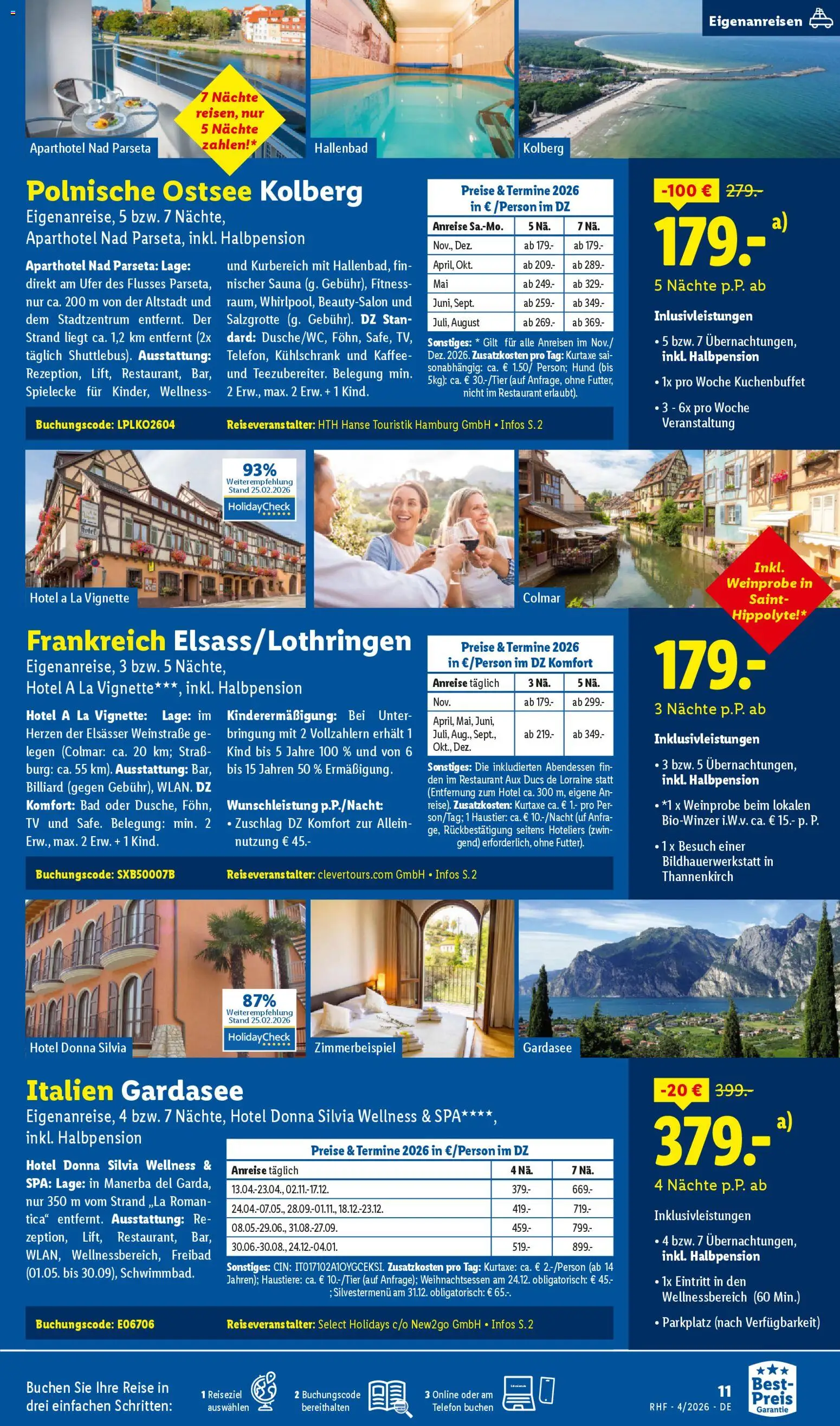 Lidl Reisen Prospekt 	 - Seite 11 - gültig ab 28.03.2026
