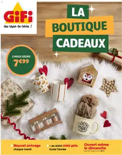 Aperçu GiFi catalogue La boutique cadeaux valable à partir du 16/12/2025
