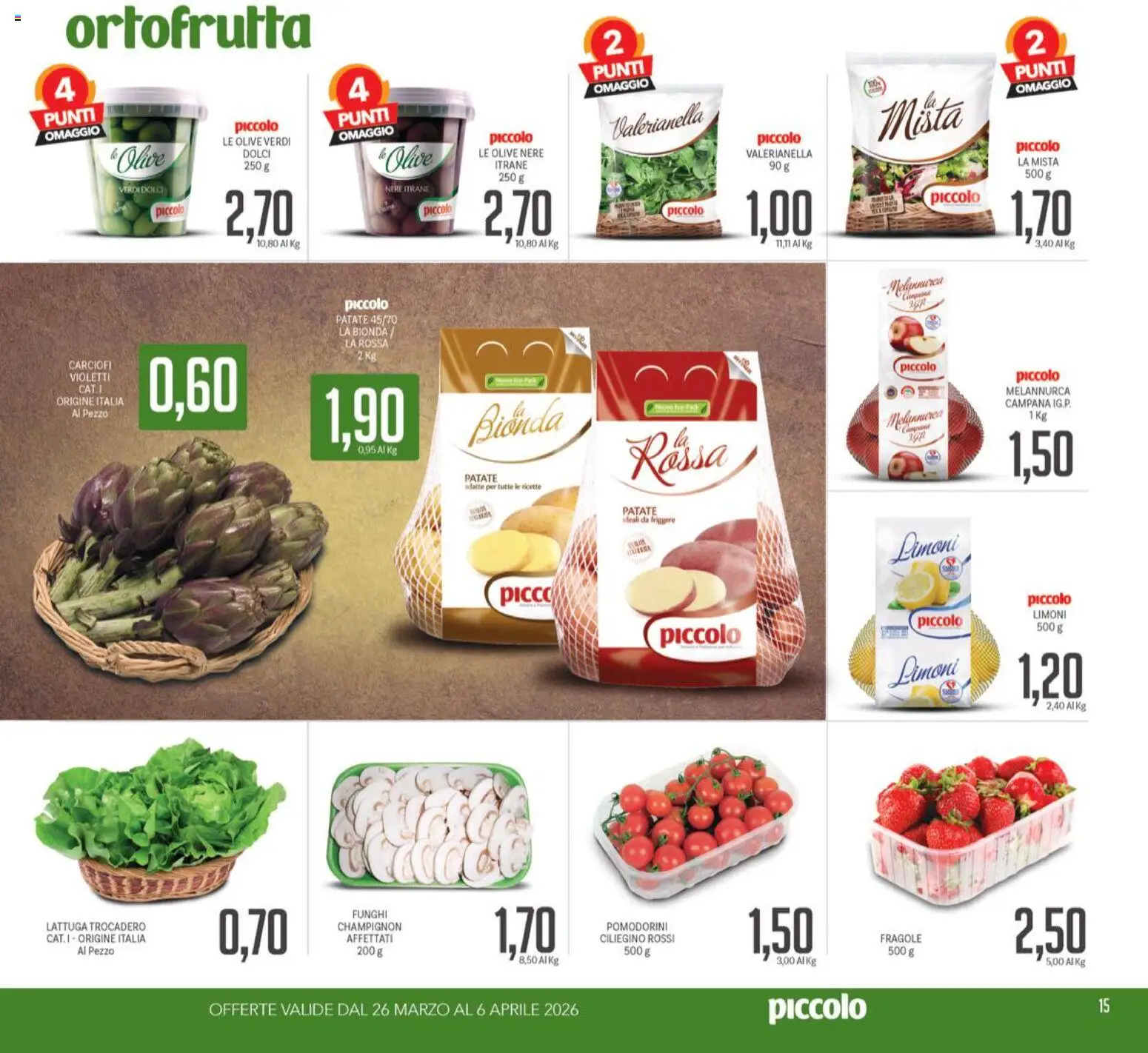 Piccolo volantino - pagina 15 - valido dal 26/03/2026
