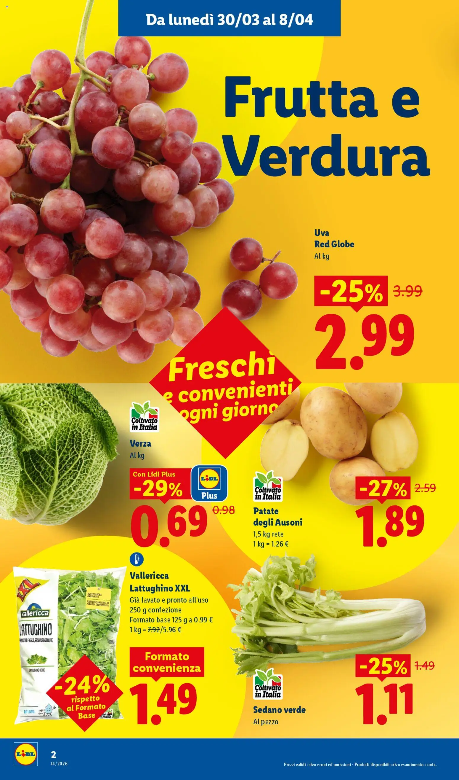 Lidl volantino - pagina 2 - valido dal 30/03/2026