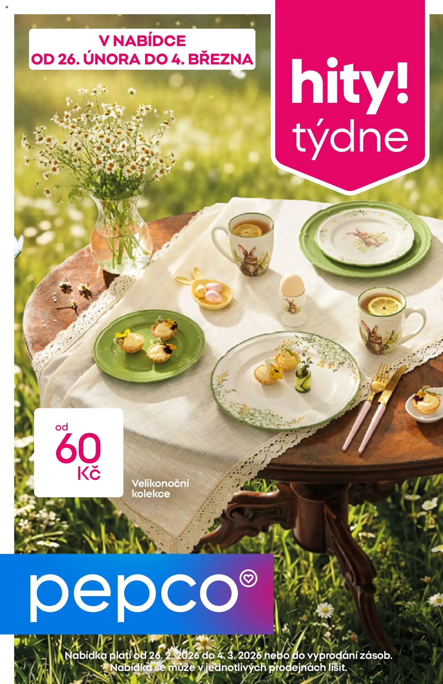 Pepco leták - strana 1- platný od 26.02.2026