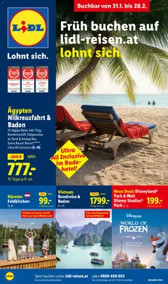 Vorschau Lidl Februar Reise - Highlights gültig ab 30.01.2026