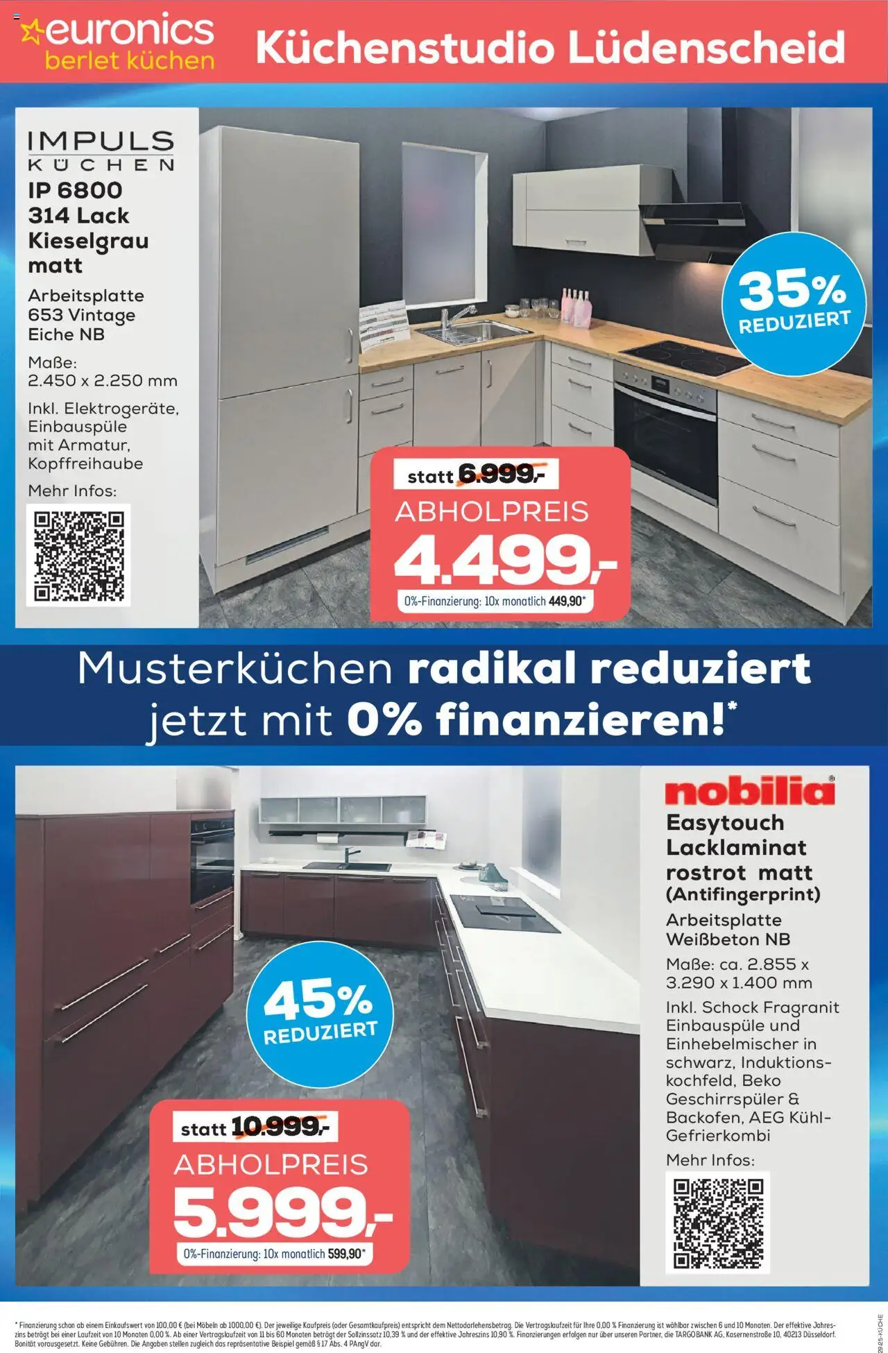 Euronics Küchen-Abverkauf Berlet - Seite 17 - gültig ab 05.09.2025