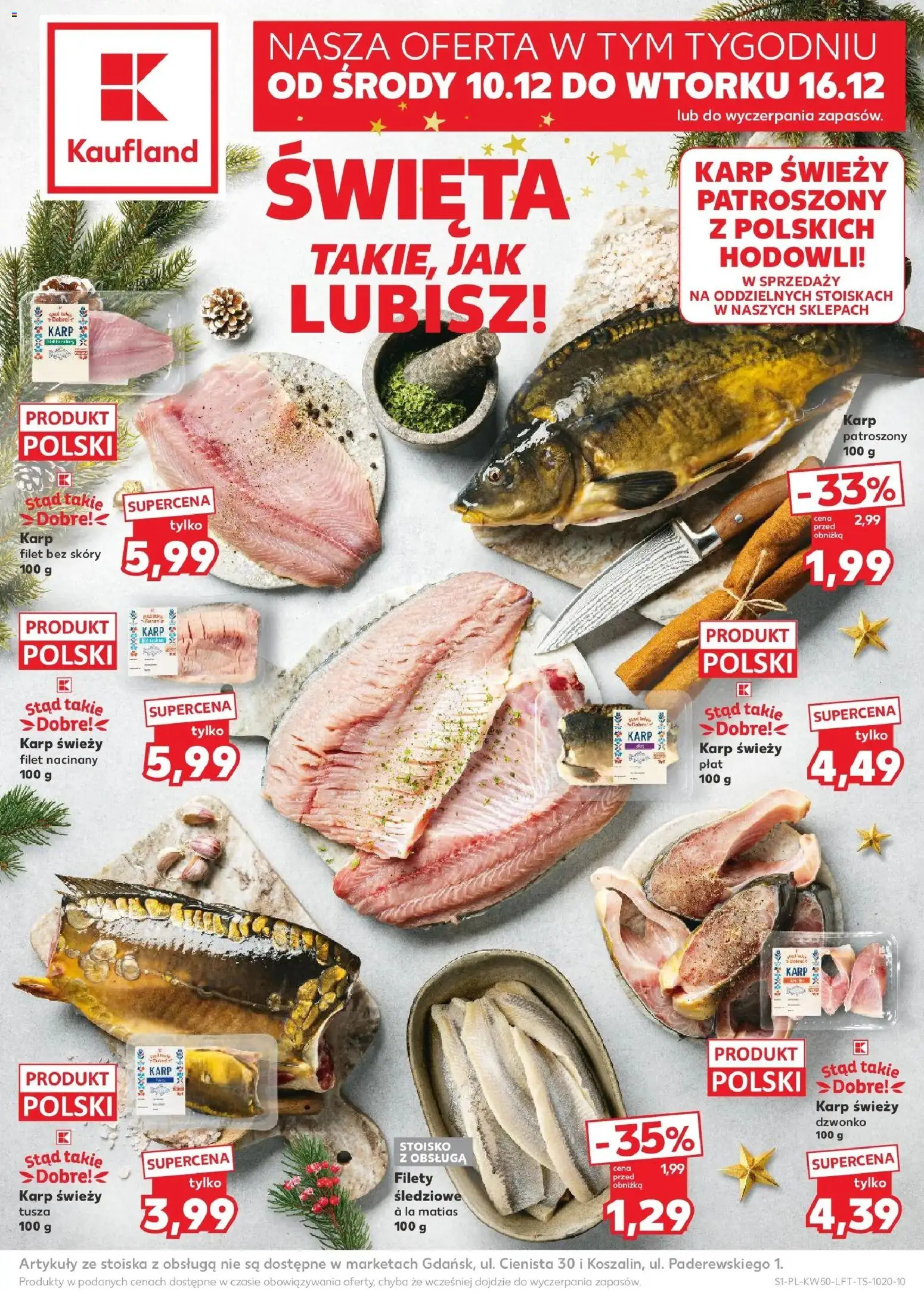 Kaufland gazetka - strona 1- ważny od 10.12.2025