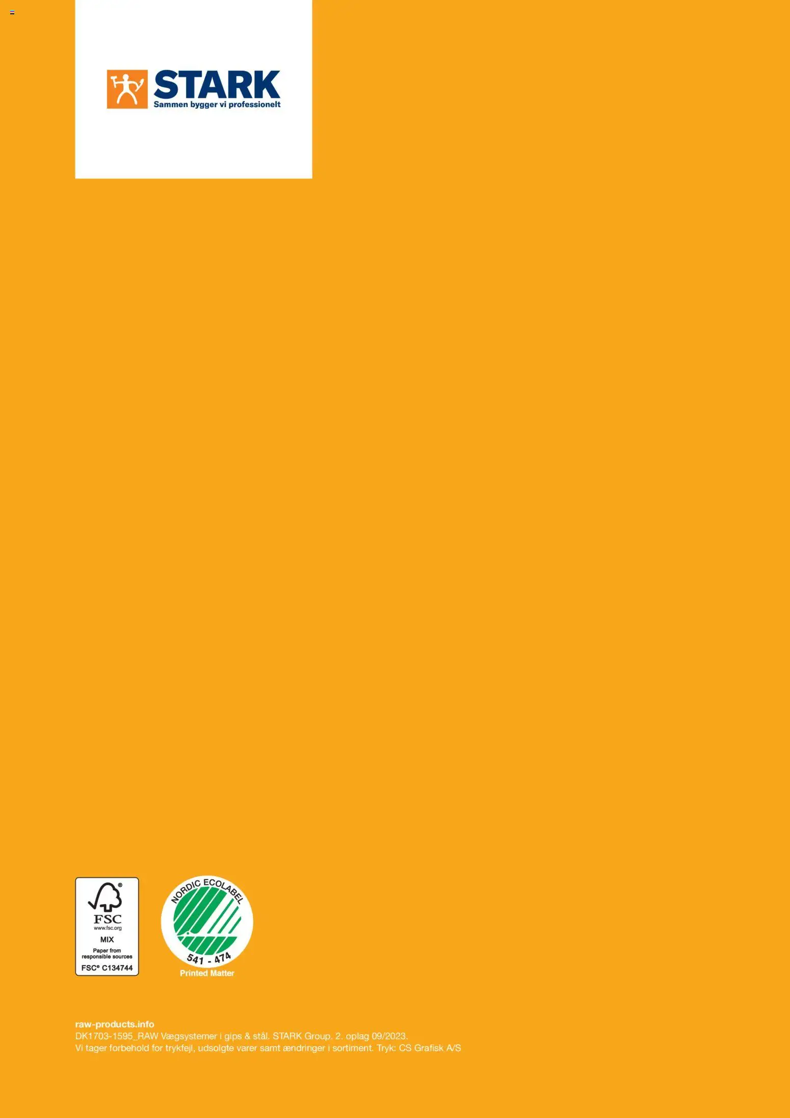 Stark - RAW Vægsystemer i gips & stål - page 40- valid from 08/12/2025