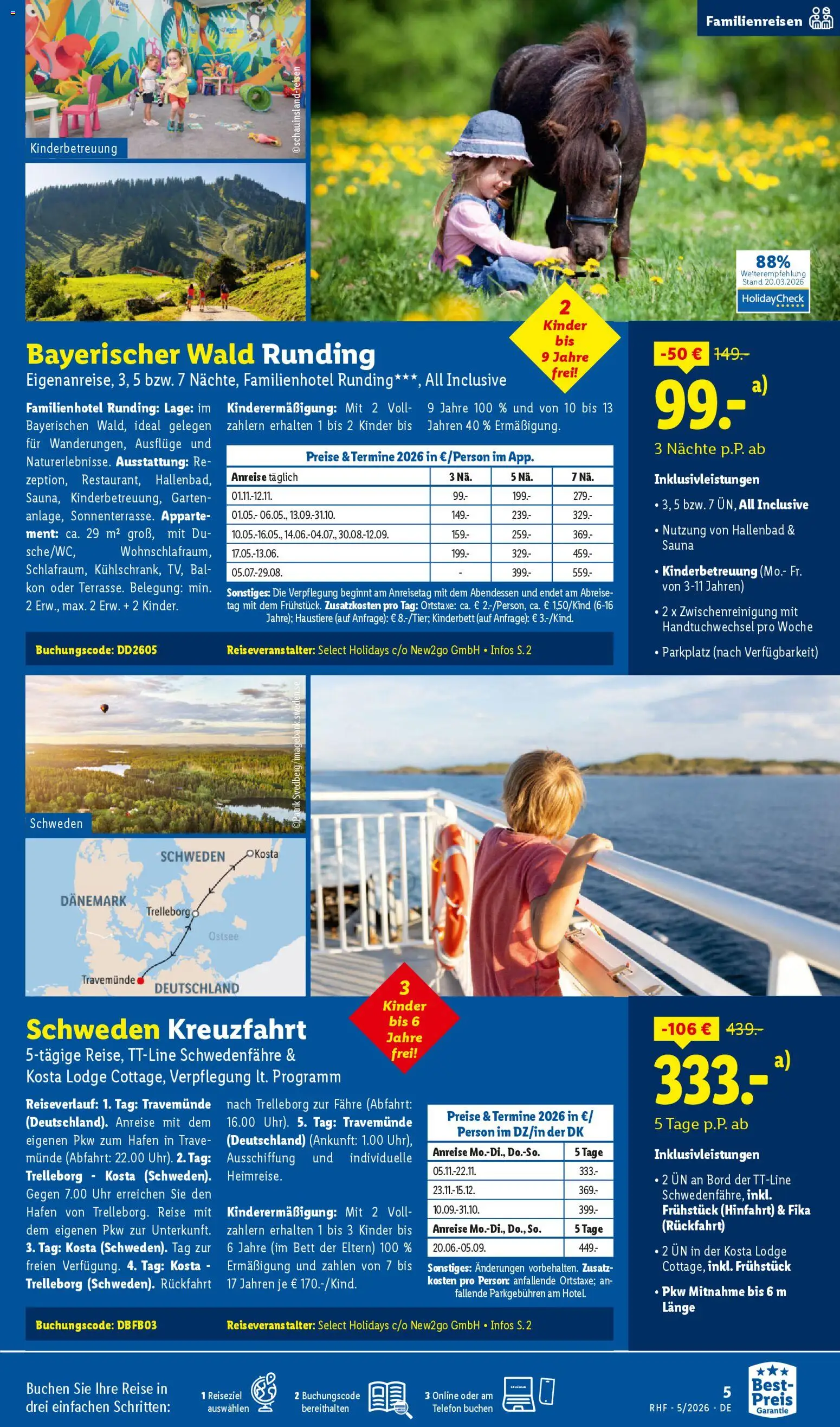 Lidl Reisen Prospekt 	 - Seite 5 - gültig ab 29.04.2026