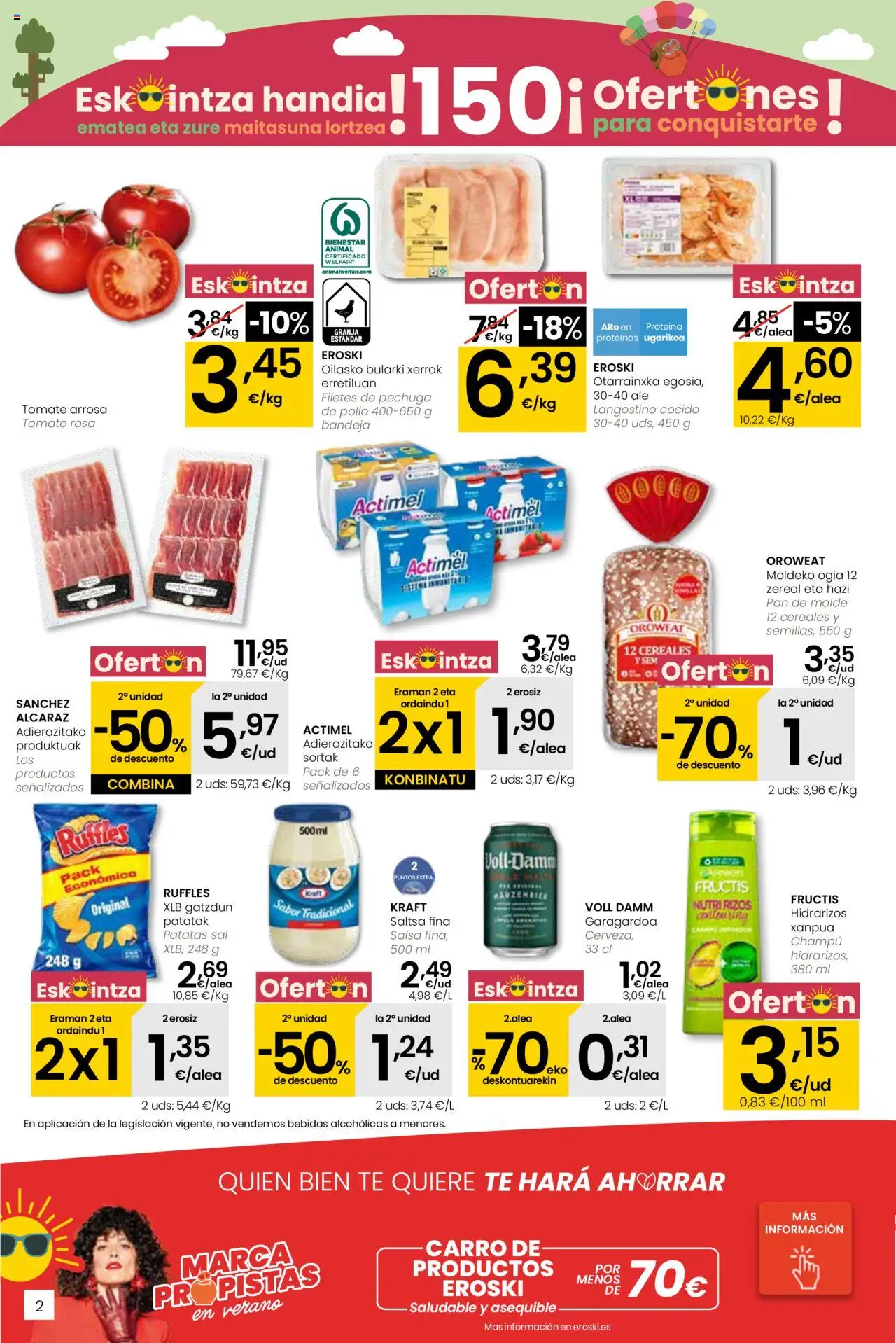 Eroski folleto - Página de 2 - Válido desde 17/07/2025