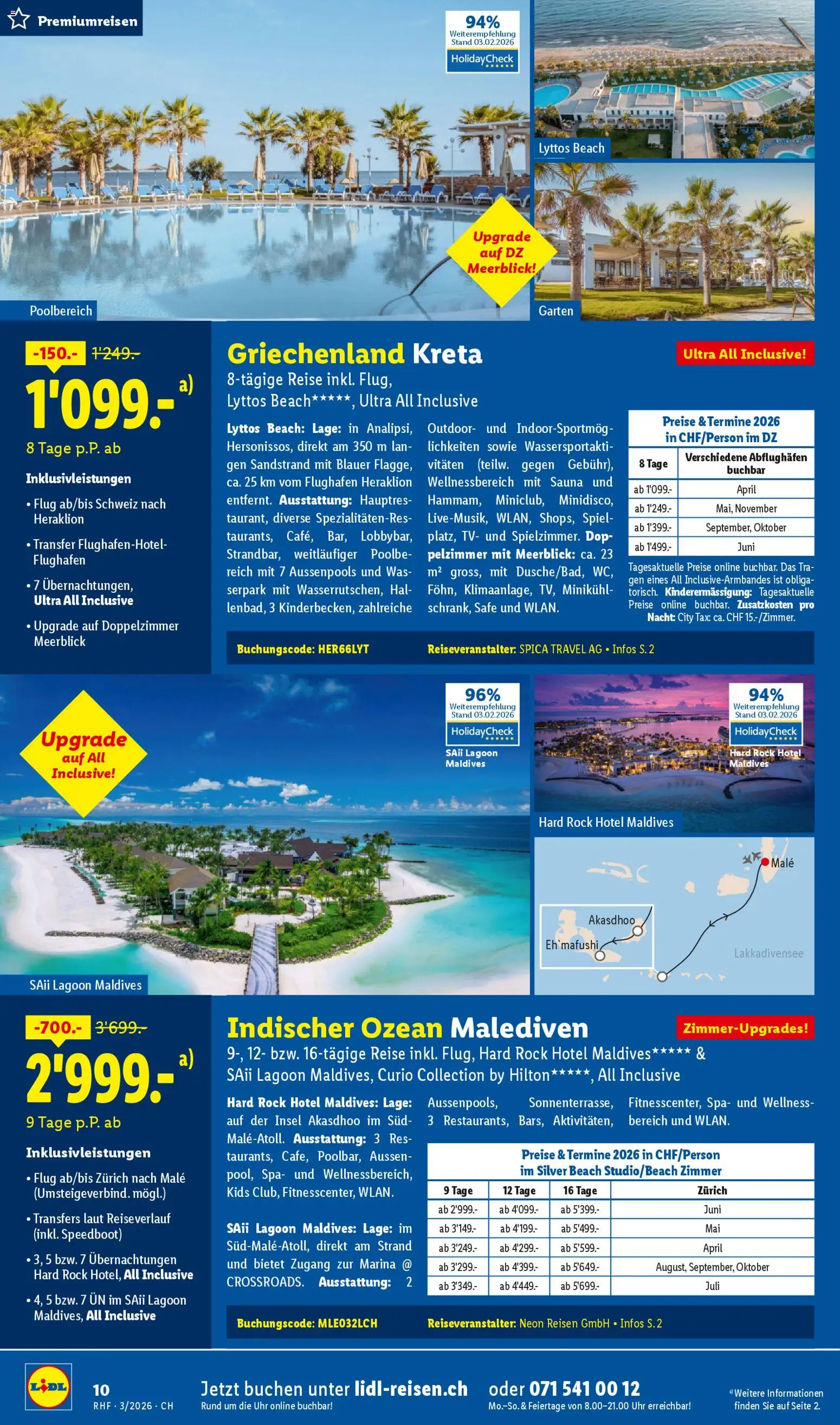 Lidl Aktionen Reisen März - page 10- valid from 28.02.2026
