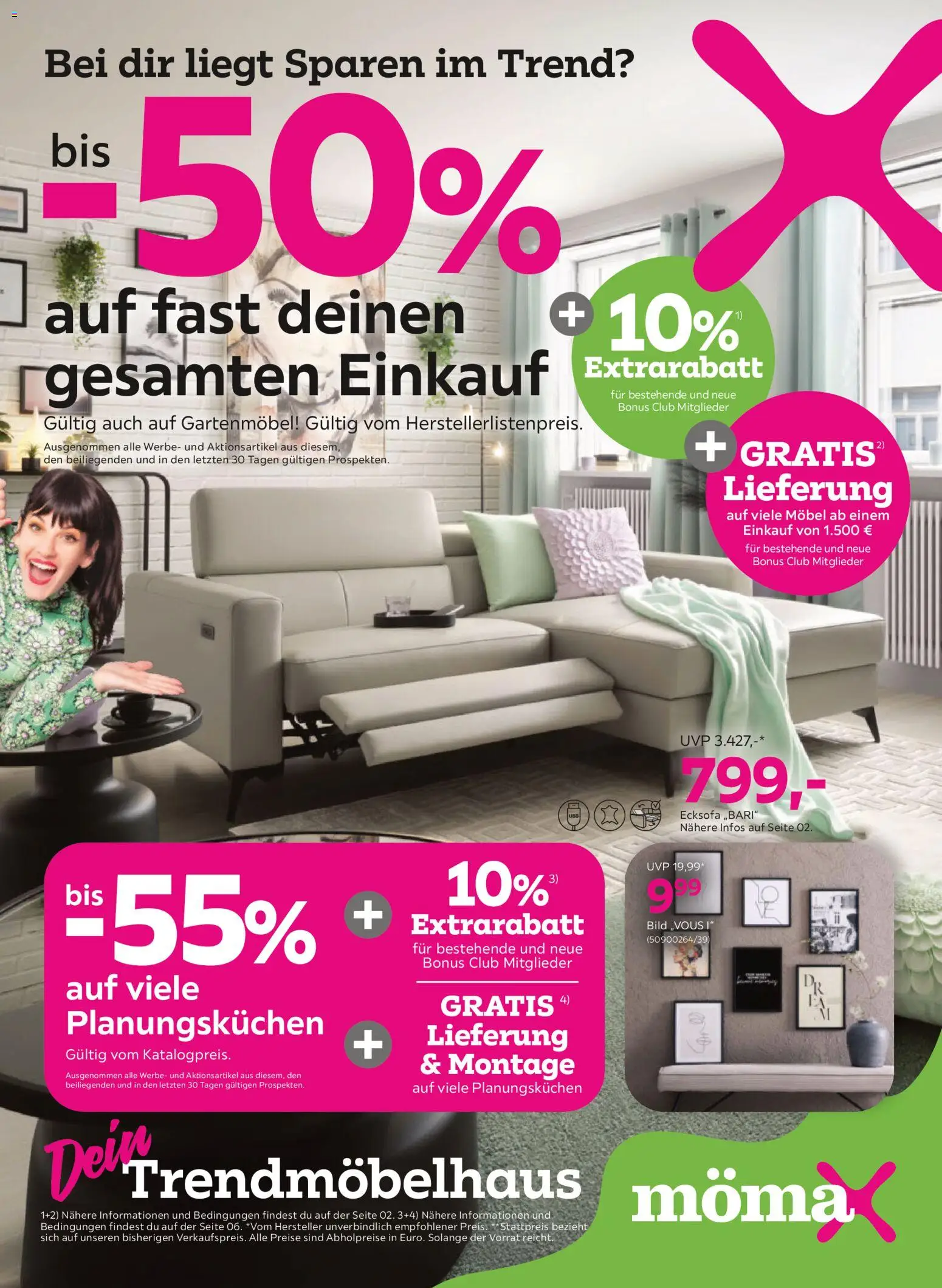 Mömax Prospekt aktuell - Seite 1- gültig ab 14.04.2026