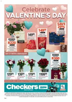 Preview Checkers - Valentine's Day Promotion valid from 09/02/2026