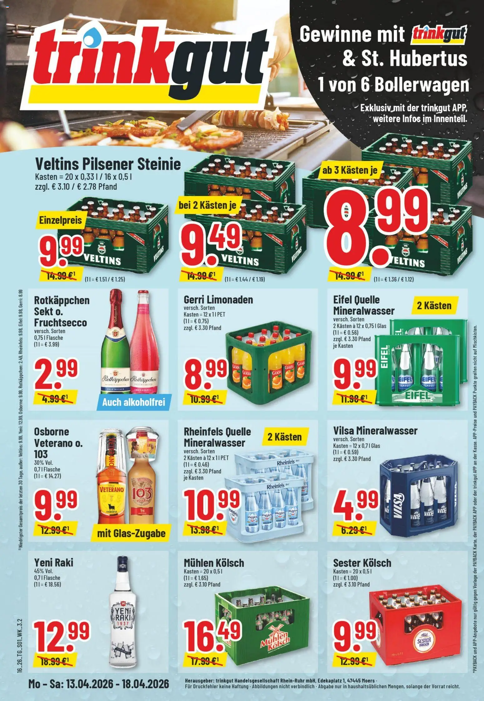 Trinkgut Prospekt 	 - Seite 1 - gültig ab 13.04.2026