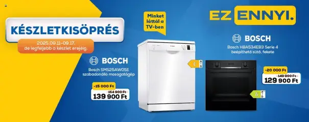 Előnézet Euronics Akciós újság érvényes 2025.09.11.-tól