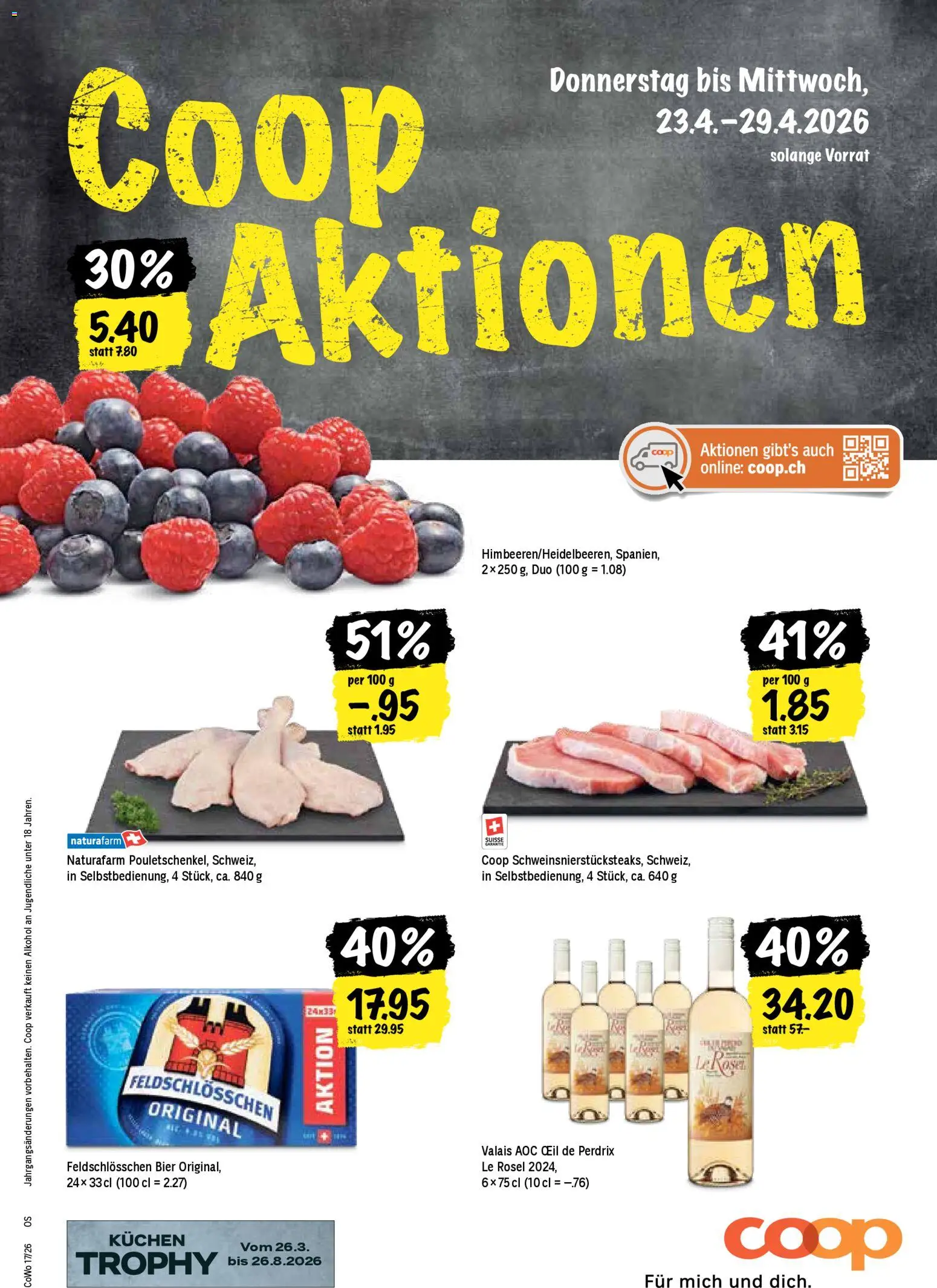 Coop aktionen - Seite 1- gültig ab 23.04.2026