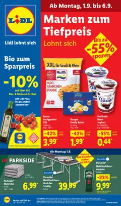 Vorschau Lidl Prospekt 	 gültig ab 01.09.2025