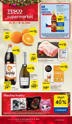 Náhled Tesco leták - Supermarket platný od 10.12.2025