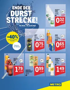 Vorschau Metro Durststrecke gültig ab 09.02.2026