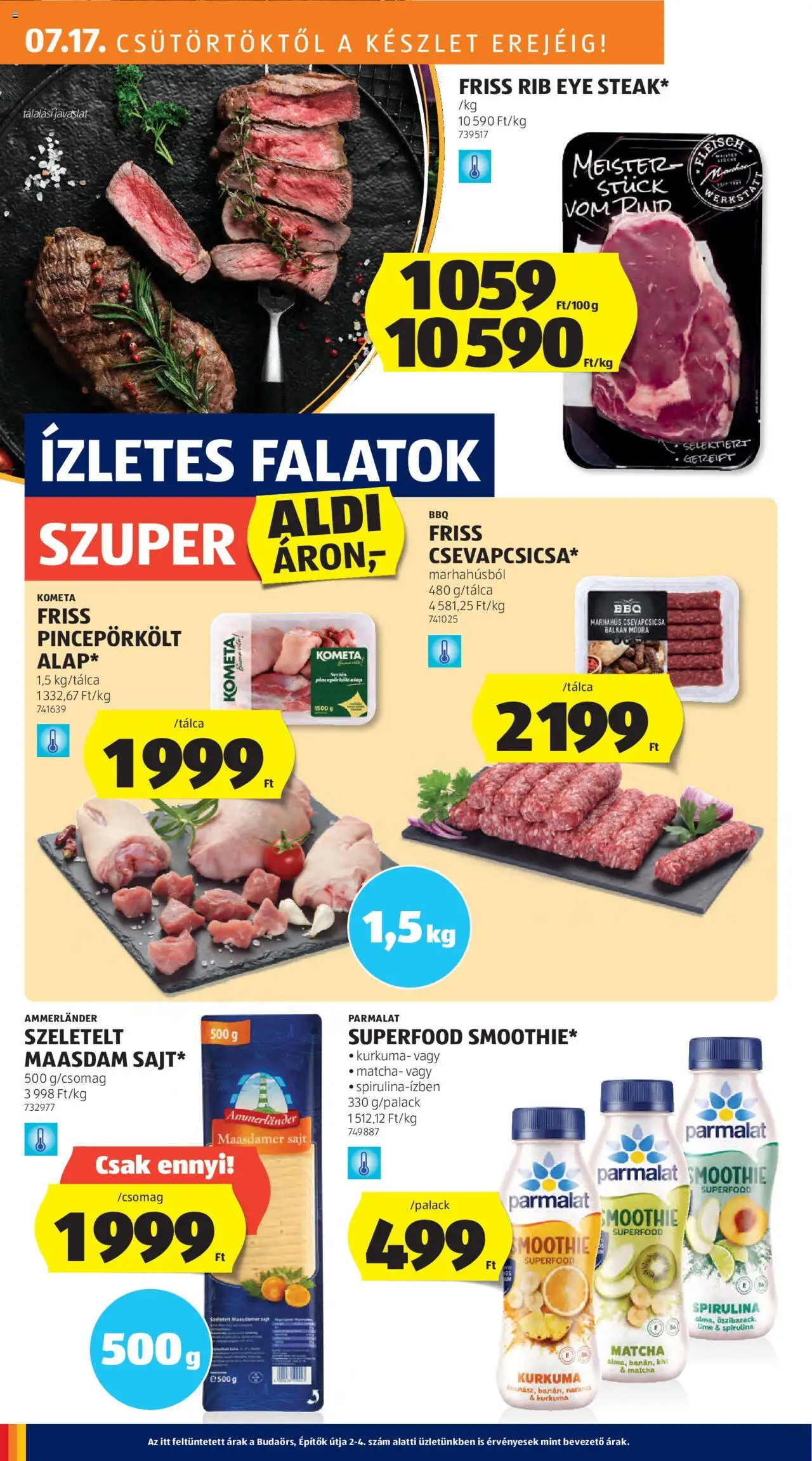 Aldi Akciós újság - 16oldal - érvényes 2025.07.17.-tól