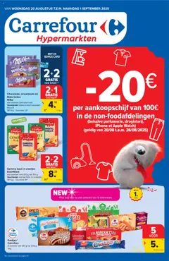 Carrefour folder week 34 geldig vanaf 20/08/2025