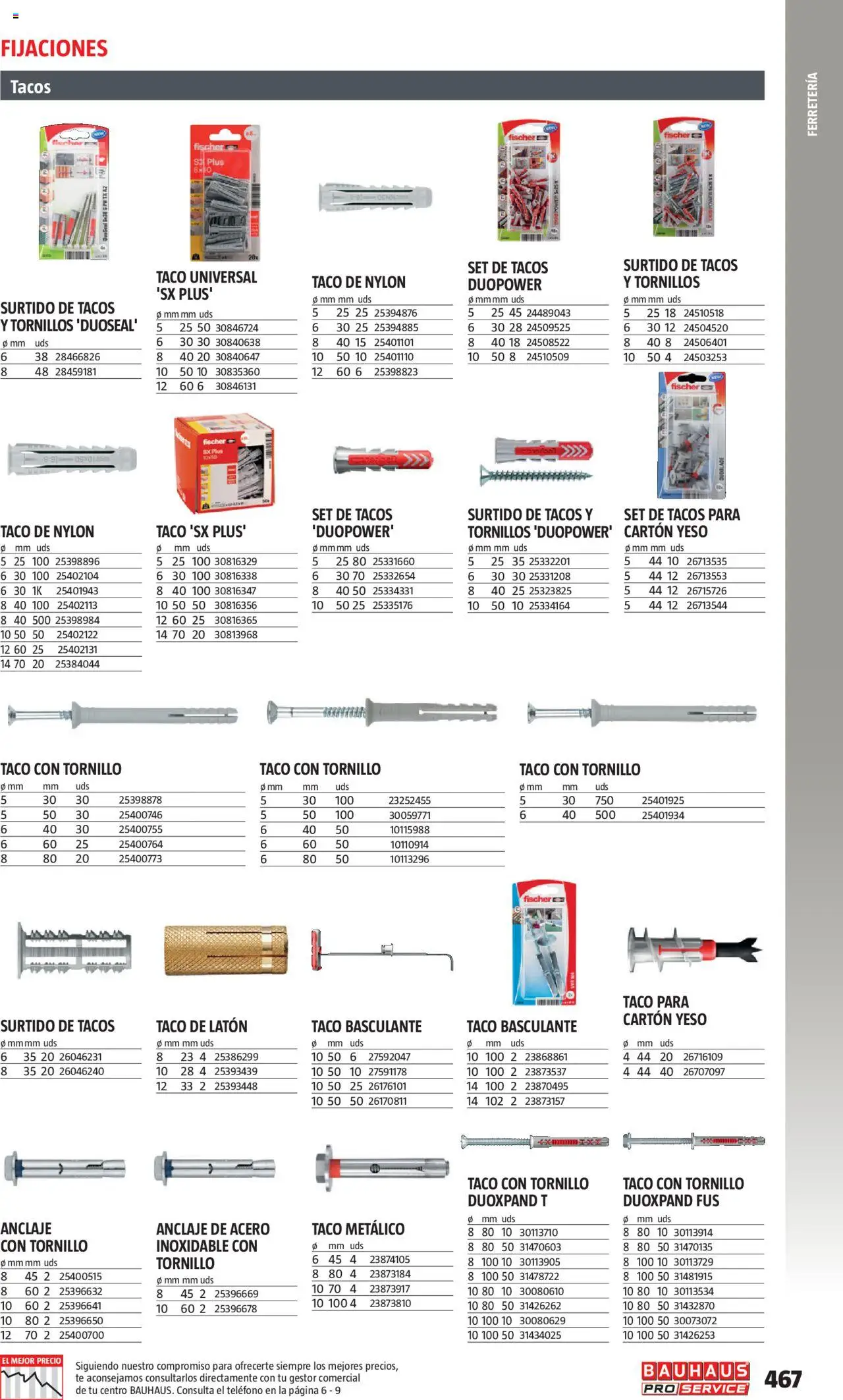Bauhaus - ProService  - Página de 467 - Válido desde 24/02/2025