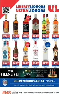 Preview Ultra Liquors Liberty Liquors Specials valid from 16/10/2025