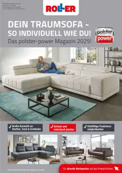 Vorschau Roller Polster-Power Magazin 2025 gültig ab 31.08.2025
