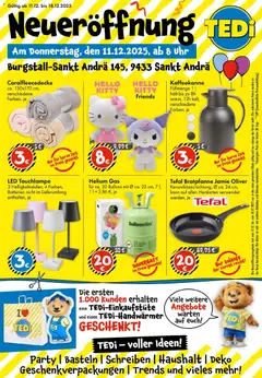 Vorschau TEDi Flugblatt gültig ab 11.12.2025