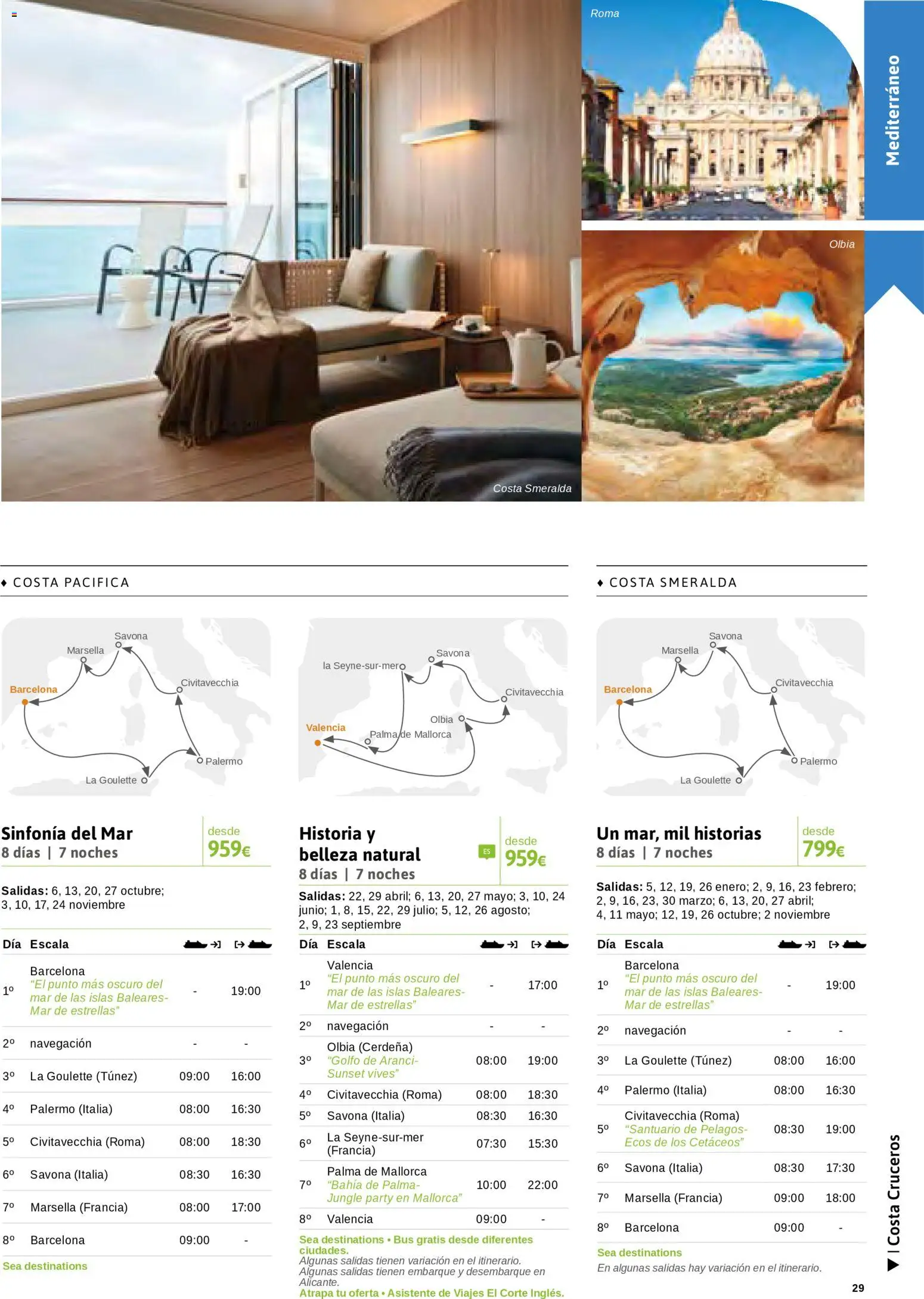 Viajes El Corte Inglés Cruceros marítimos - Página de 30 - Válido desde 01/01/2026
