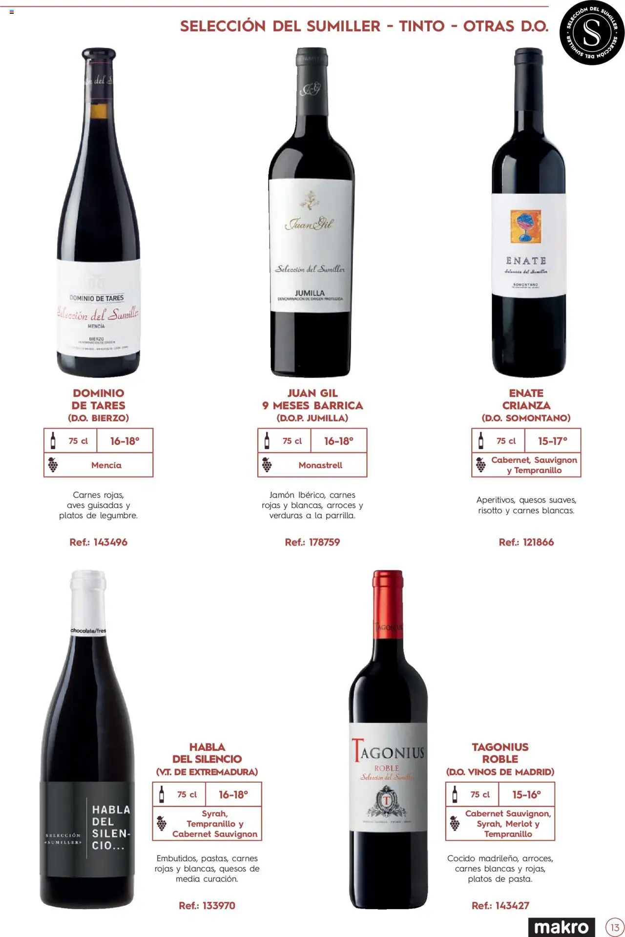 Makro Guia de vinos - Página de 13 - Válido desde 02/01/2025