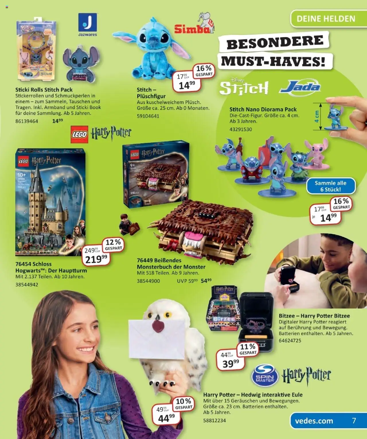 Vedes  Das kleine große Buch der Wünsche  - Seite 7 - gültig ab 15.10.2025