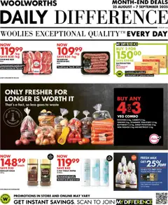 Preview Woolworths Specials valid from 25/08/2025