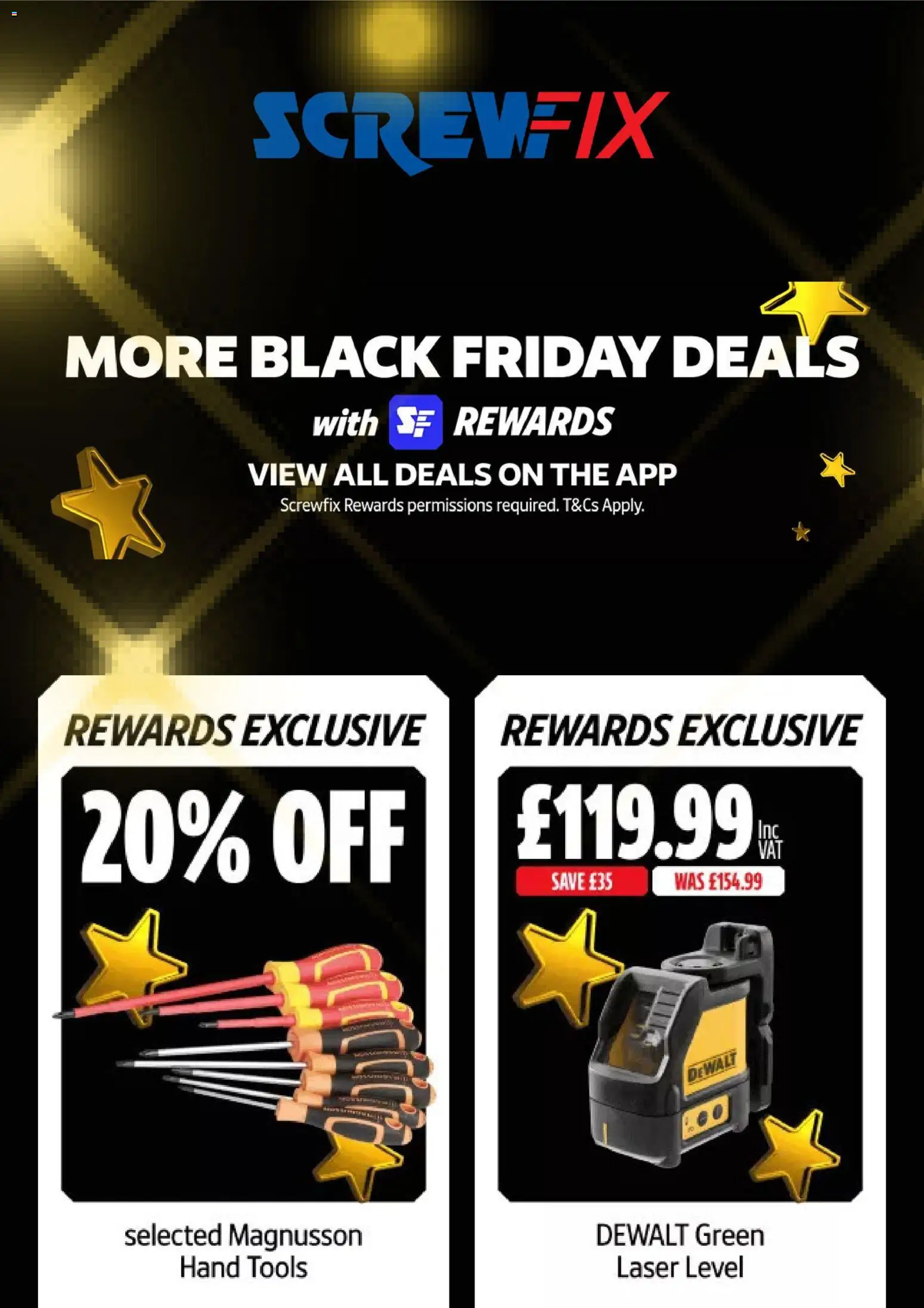 Screwfix - Black Friday - page 1- valid from 14/11/2025