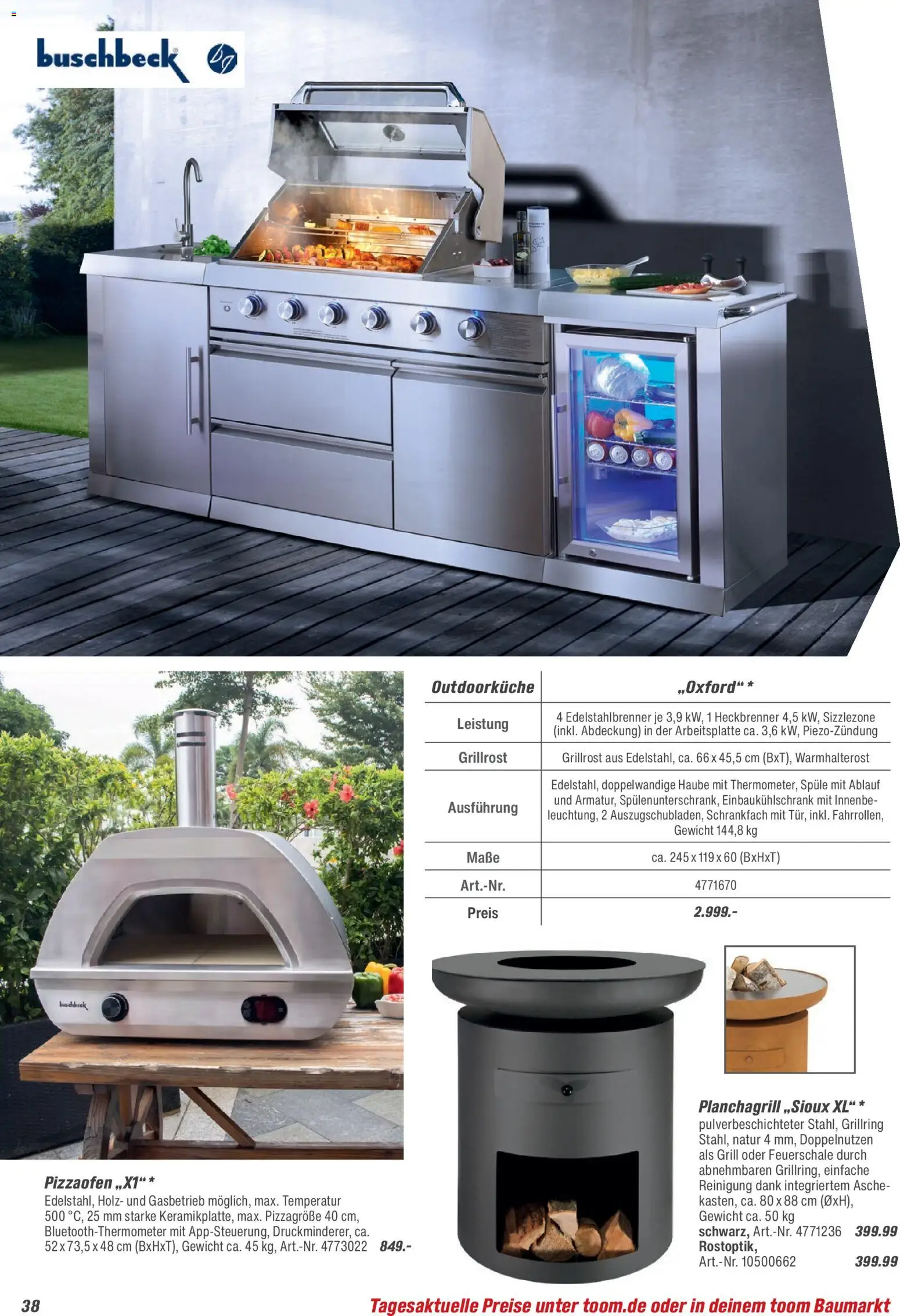 Toom Baumarkt  Grills & Zubehör 2026 - Seite 38 - gültig ab 14.02.2026