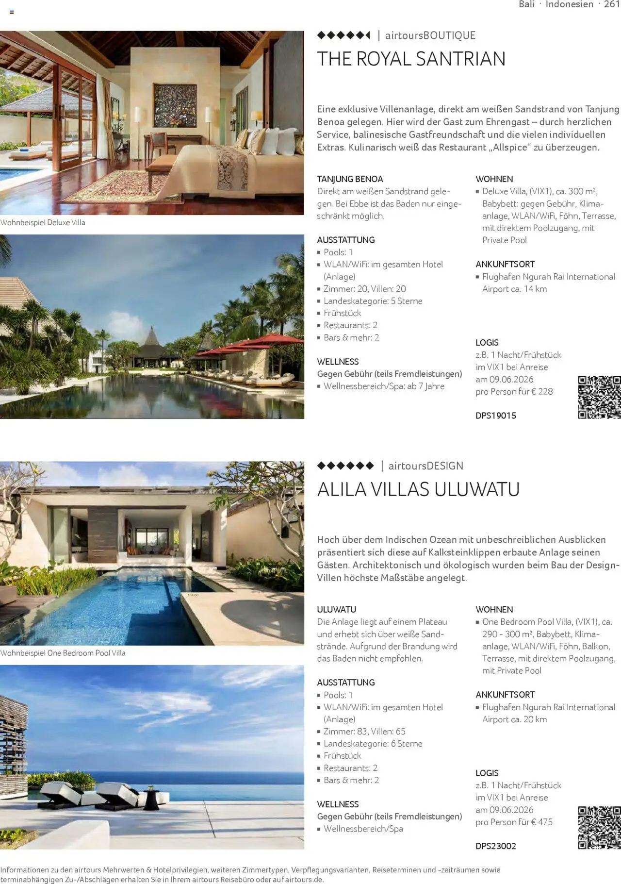 Aida - Airtours Fernreisen  - Seite 261 - gültig ab 01.11.2025