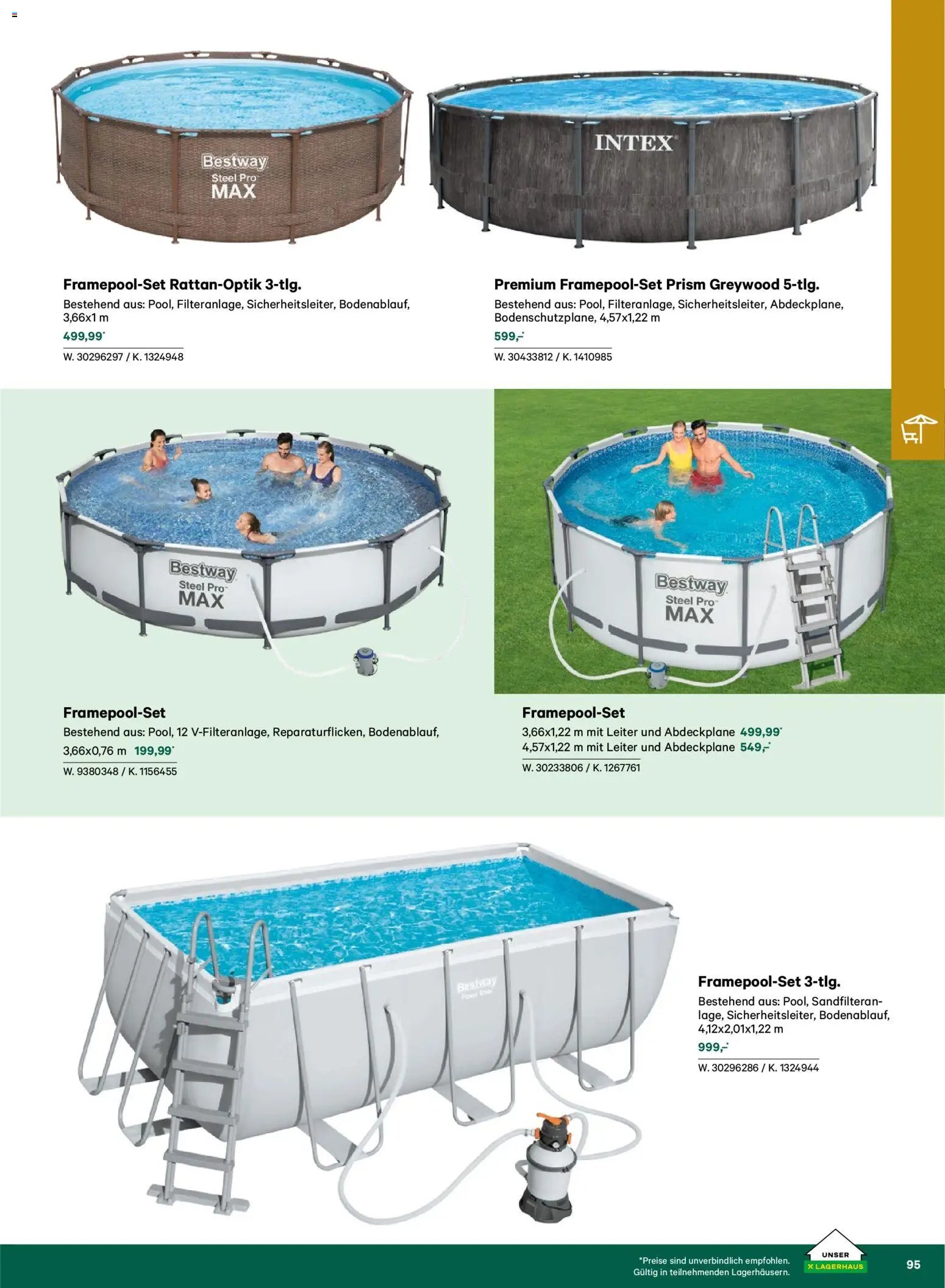 Lagerhaus  Garten und Freizeit Katalog 2026 - page 95- valid from 22.02.2026