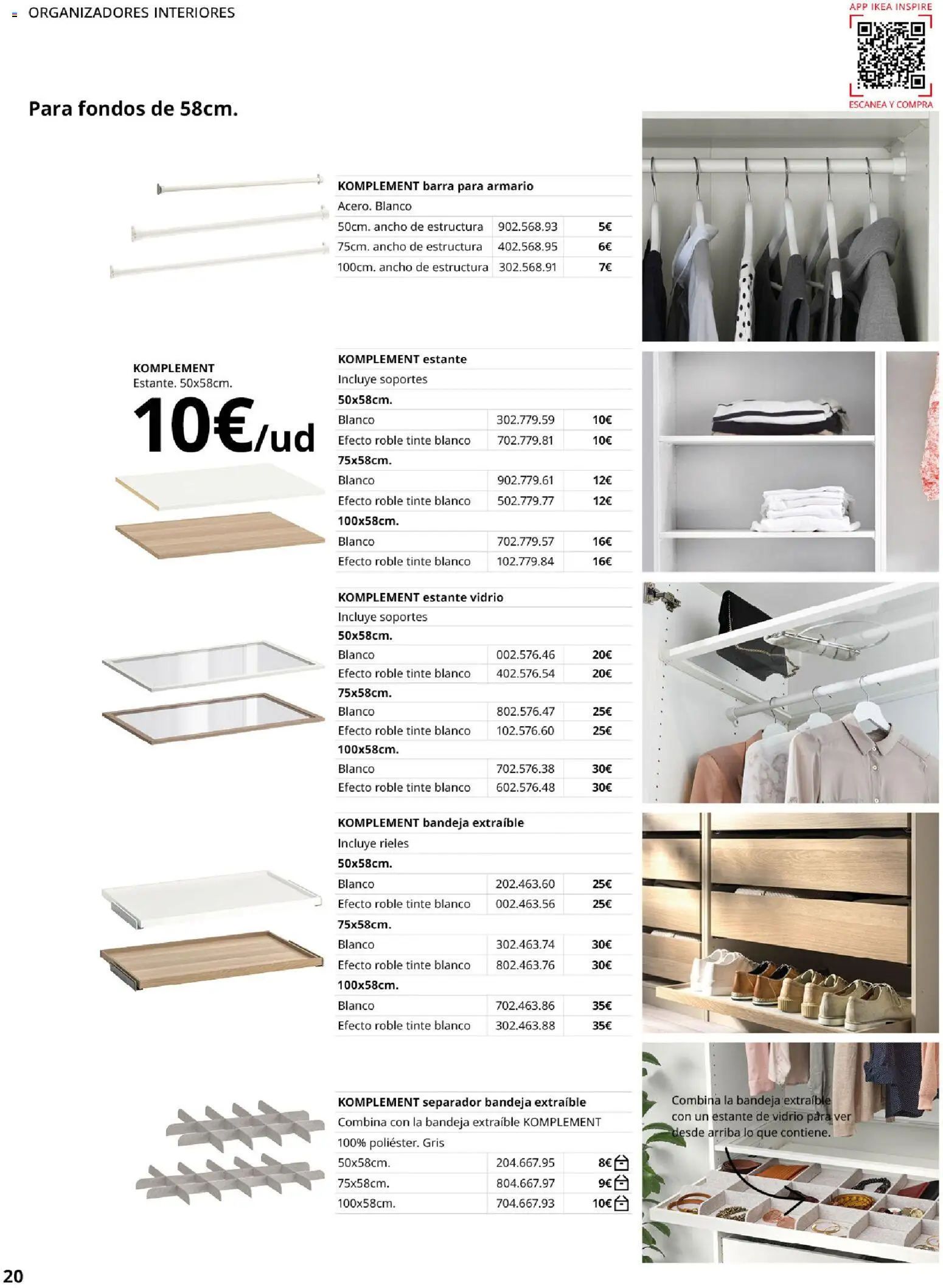 Catálogo IKEA Pax y Komplement - Página de 20 - Válido desde 01/02/2026