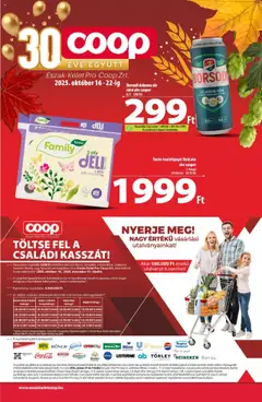Előnézet COOP - Újság Észak Kelet Pro-Coop Zrt érvényes 2025.10.16.-tól