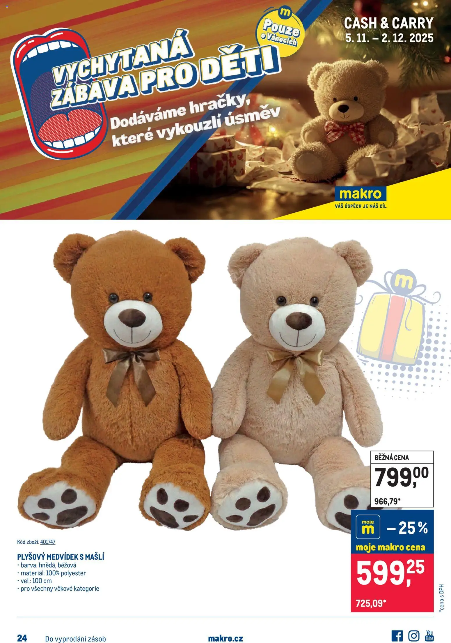 Makro leták - Hračky - strana 1- platný od 05.11.2025