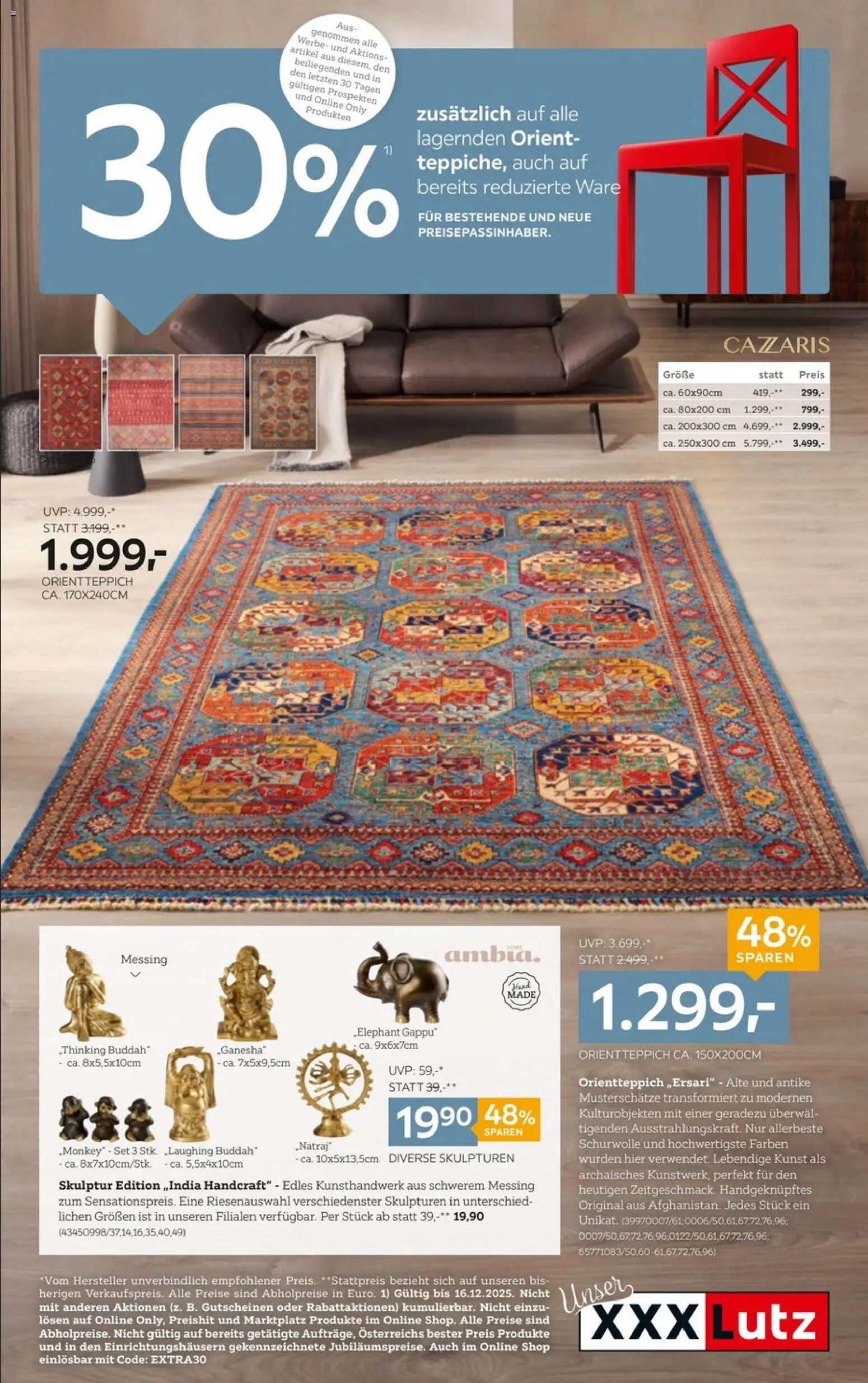 XXXLutz Orient - Teppiche - Seite 1- gültig ab 02.12.2025