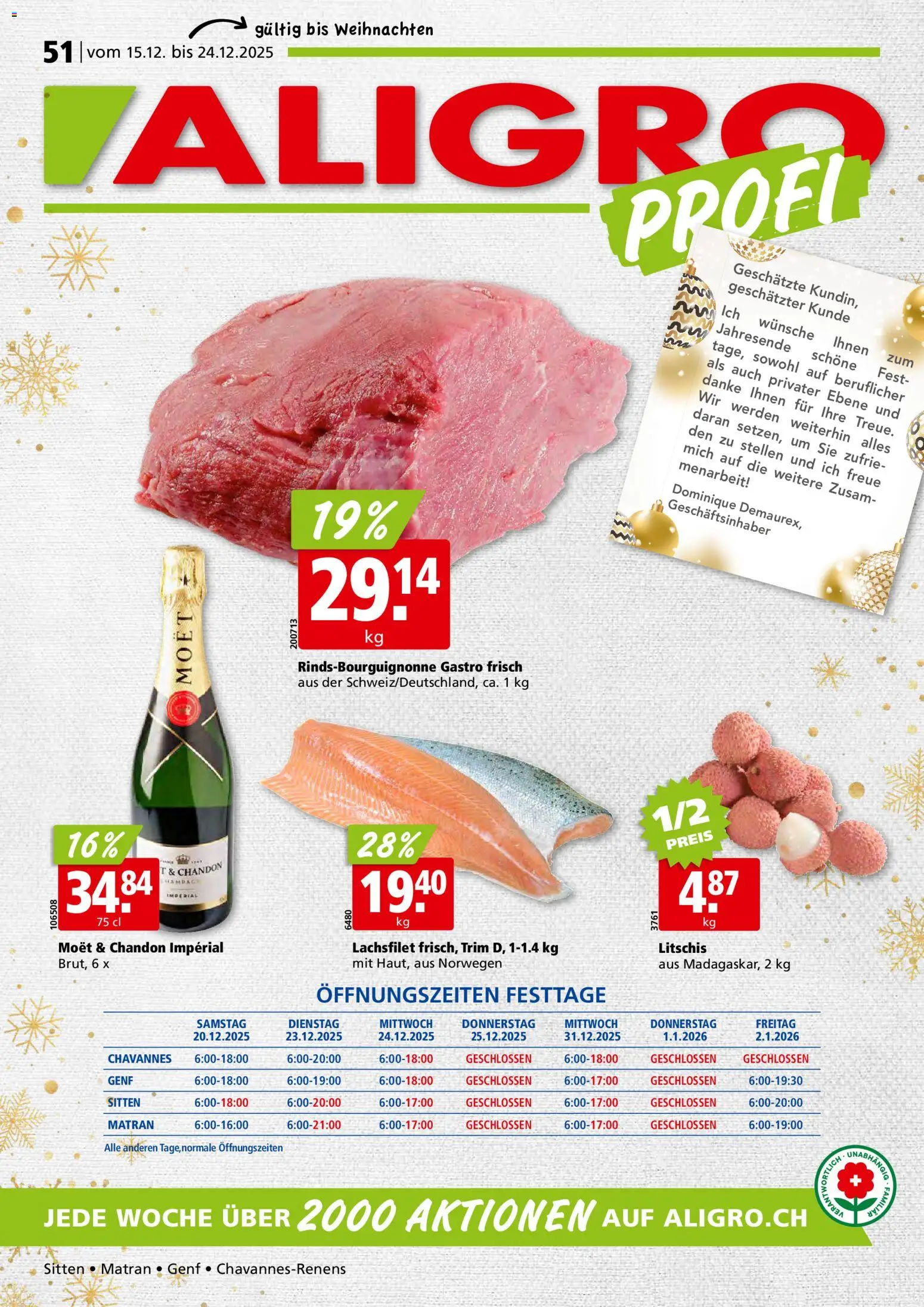 Aligro Aktionen - Seite 1- gültig ab 15.12.2025