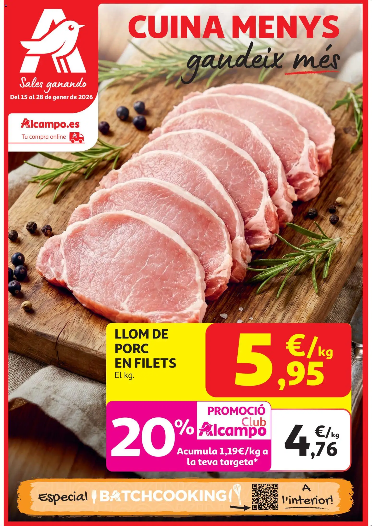 Alcampo - HP Catalan  - Página de 1 - Válido desde 15/01/2026