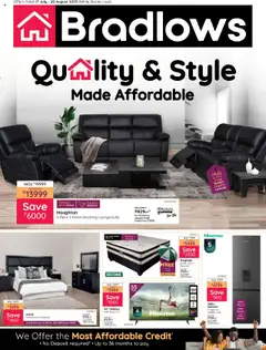 Preview Bradlows Botswana Catalogue valid from 17/07/2025