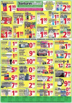 Esikatselu Saiturinpörssi tarjoukset voimassa alkaen 11/09/2025
