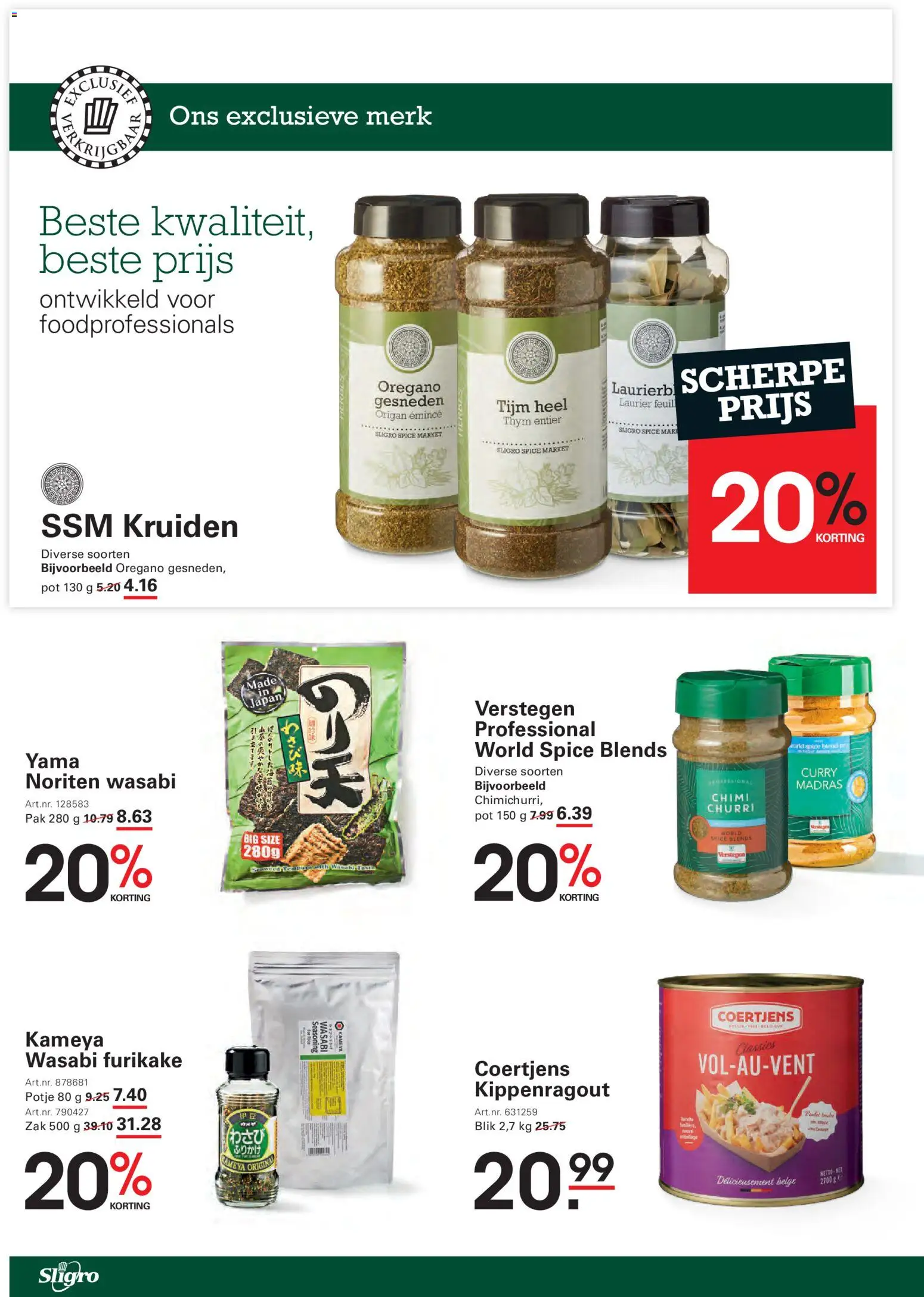 Sligro folder - page 14- valid from 17/03/2026