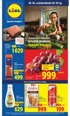 Előnézet Lidl Akciós újság érvényes 2025.10.16.-tól