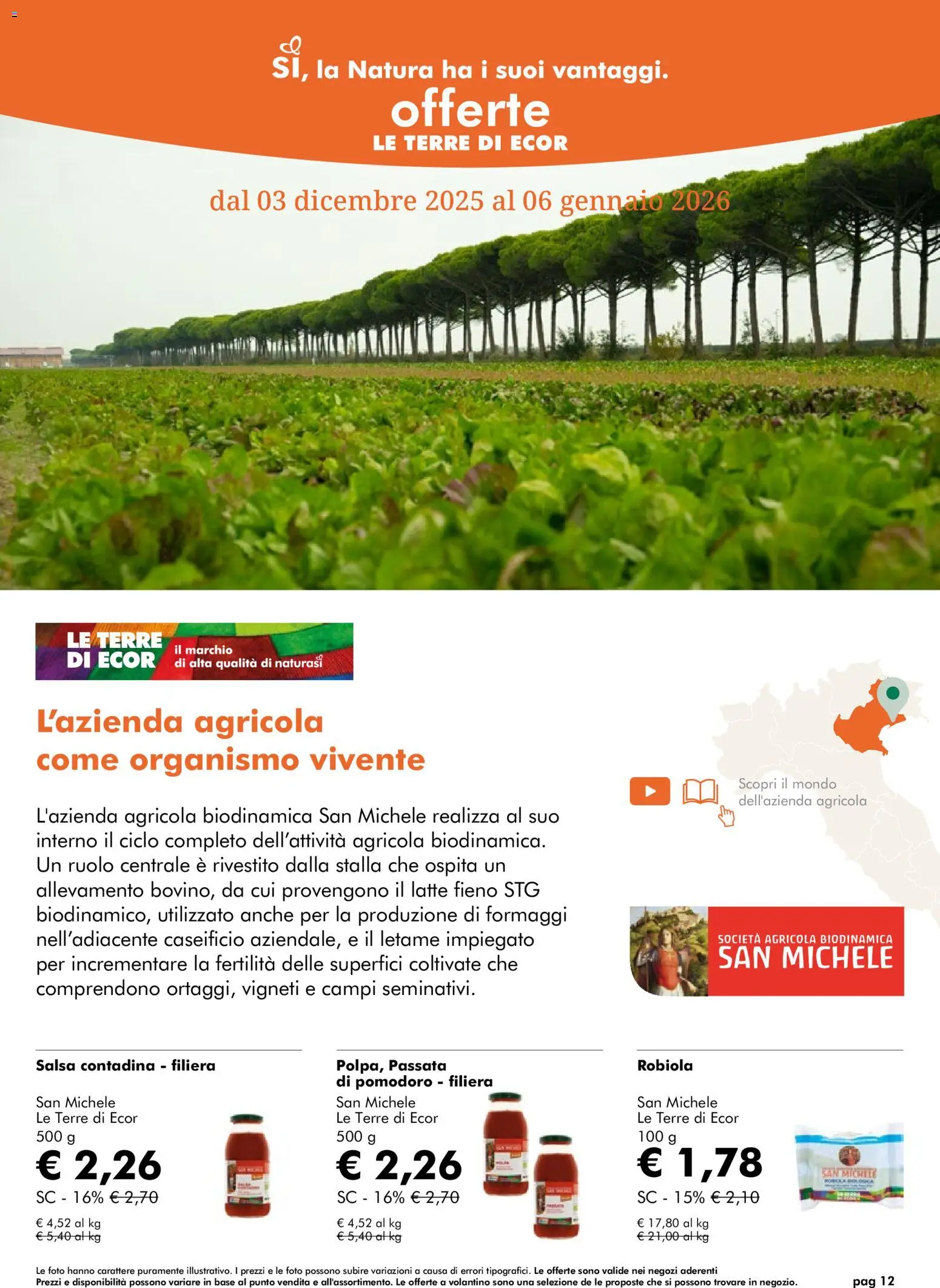 Volantino Natura Sì	 - pagina 12 - valido dal 03/12/2025
