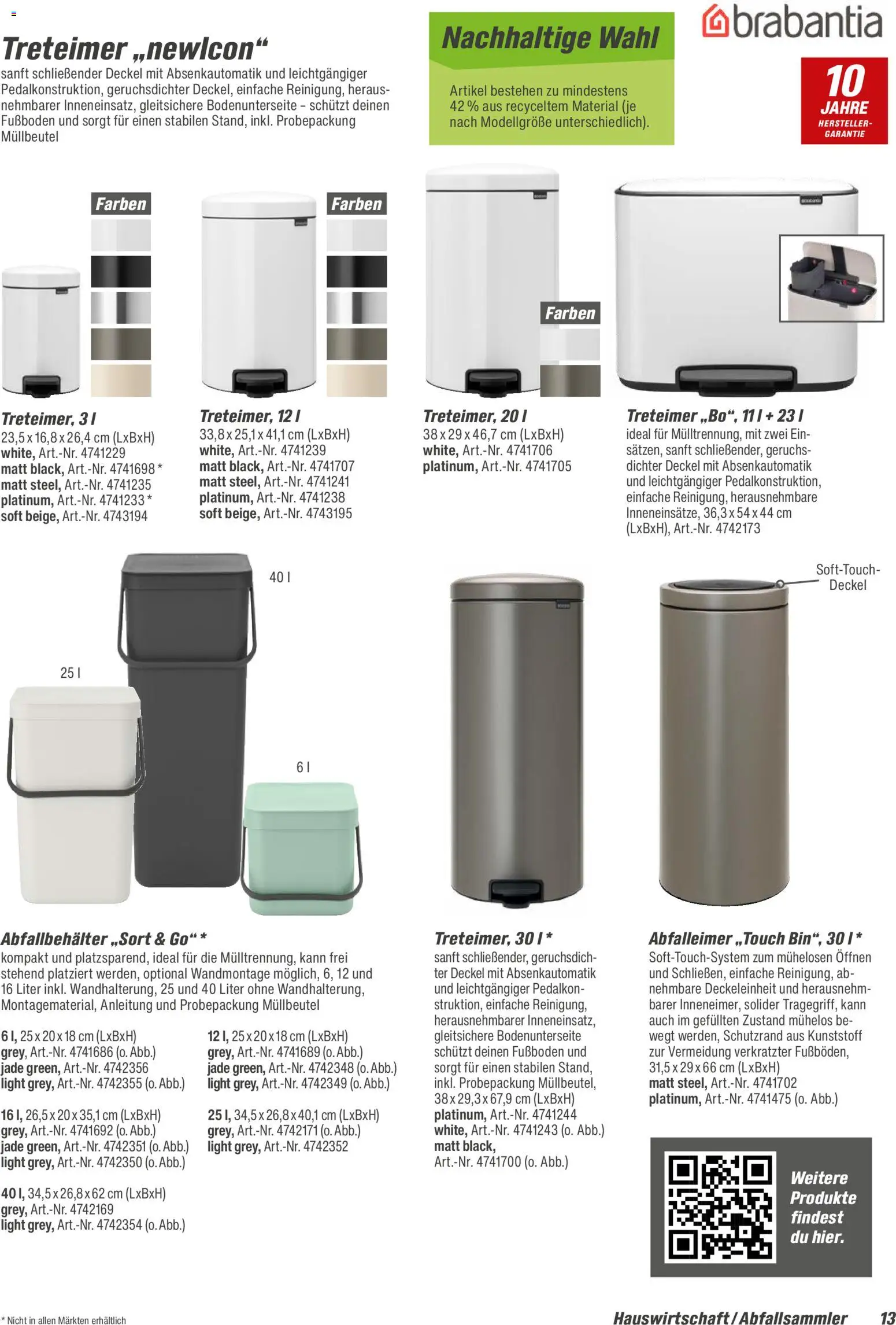 Toom Baumarkt  Wohnen & Haushalt 2026 - Seite 13 - gültig ab 01.01.2026