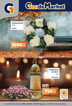 Előnézet Goods Market Akciós újság érvényes 2025.10.16.-tól