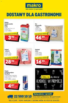 Podgląd Makro Gazetka - Dostawy dla gastronomii ważny od 05.08.2025