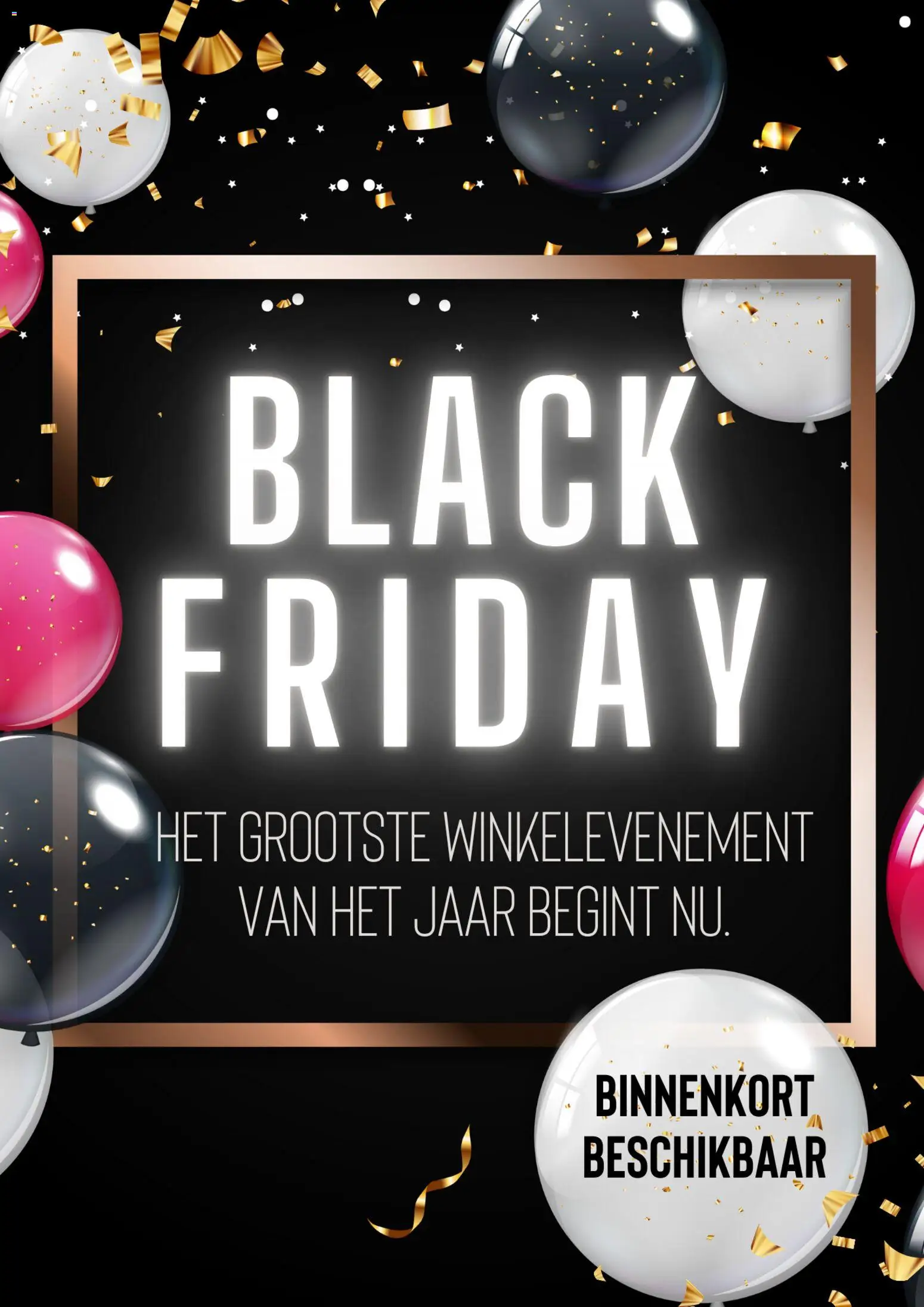 Paprika - Black Friday aankondiging - pagina 1- geldig vanaf 06/11/2025