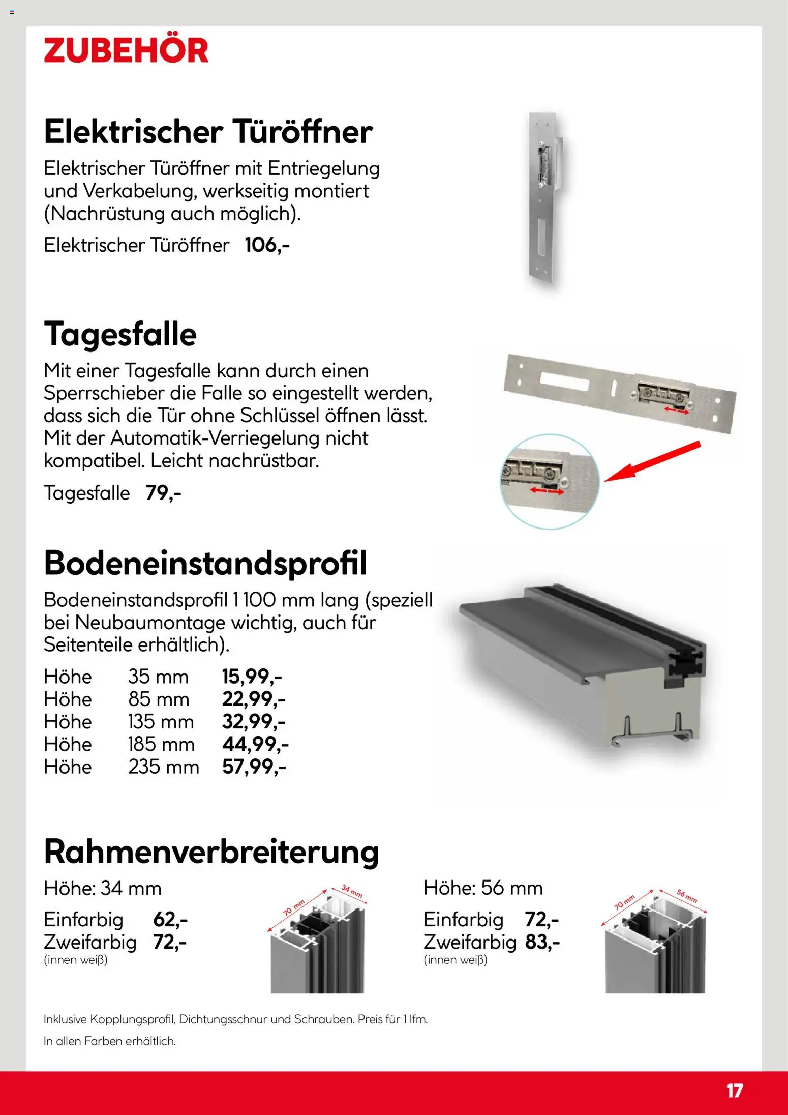 Hellweg Splendoor Innentüren Katalog - Seite 17 - gültig ab 05.12.2025